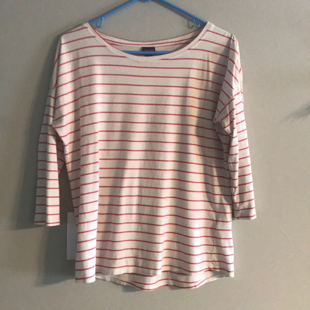 Patagonia Striped 3/4 Sleeved Top